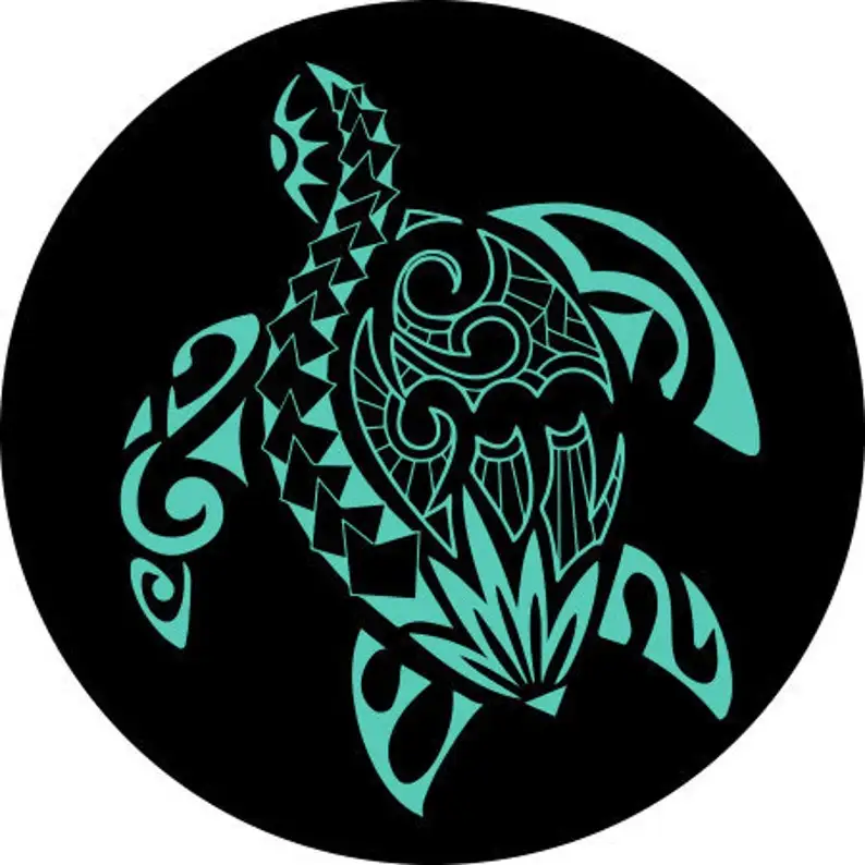 

Tribal Turtle Car Accessories, Custom Spare Tire Covers Your Own Personalized Designcover For