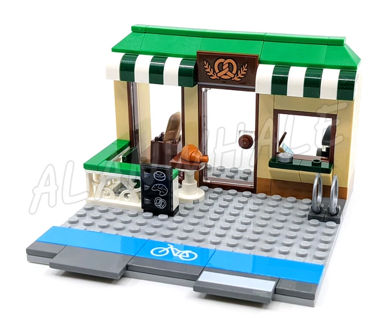 553 шт. городские покупки уличные пекарни велосипедный магазин парк грузовой