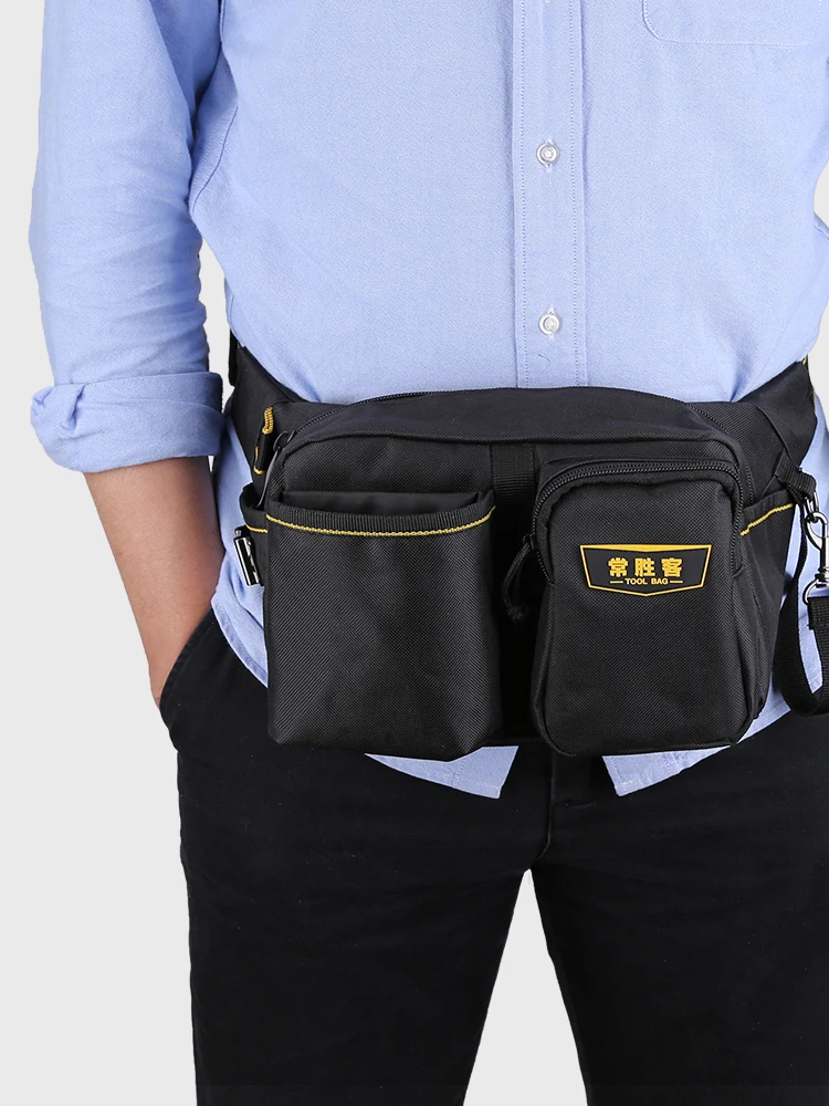 

Oxford Cloth Tool Bag Portable Repair Hardware Electrician Waist Tool Bag Multi Function Gereedschapstas Tools Packaging 50