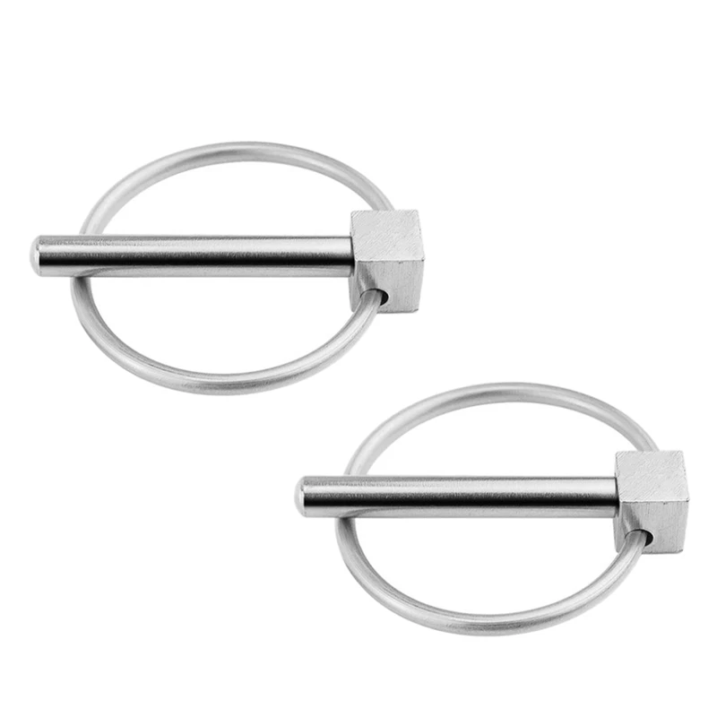 

2PCS Stainless Steel 316 Boat Kayak Canoe Trailer Tractor Pin Clips