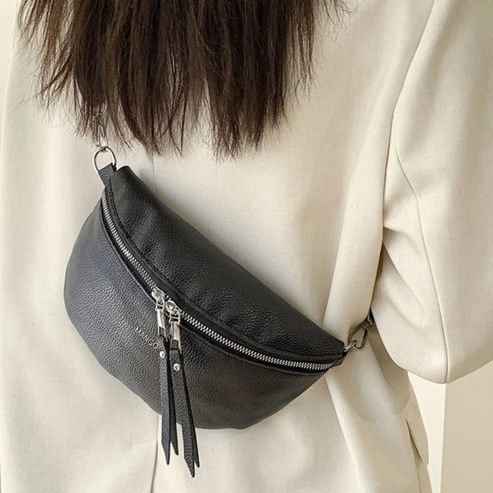 

Роскошная дизайнерская сумка на плечо для женщин, нагрудная Сумочка через плечо, модная дамская сумочка на цепочке, мешок-Хобо, банановый кошелек на ремне