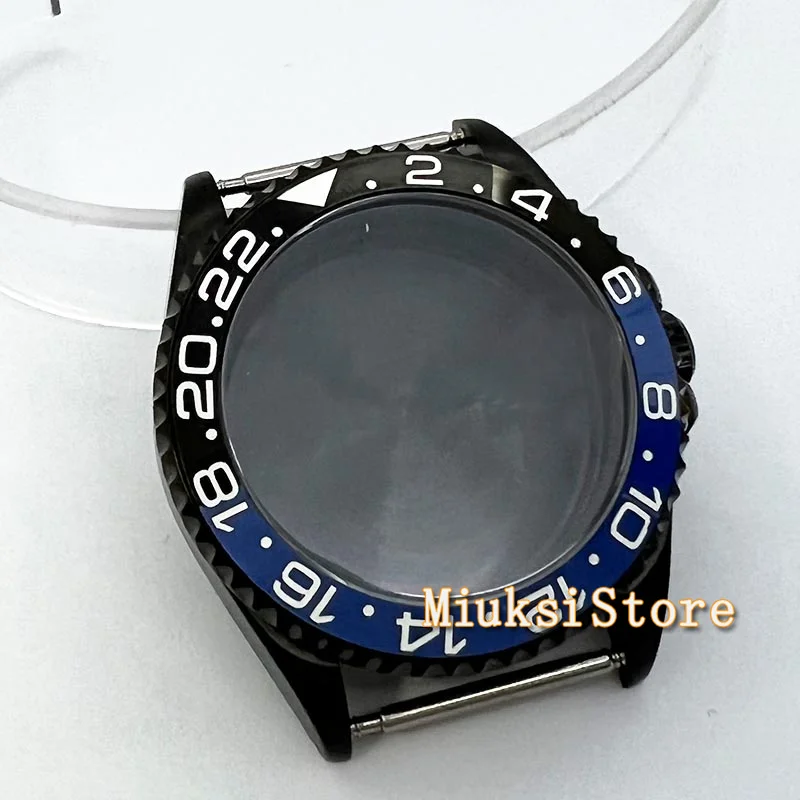 Чехол для часов NH35 38/40 мм нержавеющая сталь 316L Sapphire Date Cyclops однонаправленный