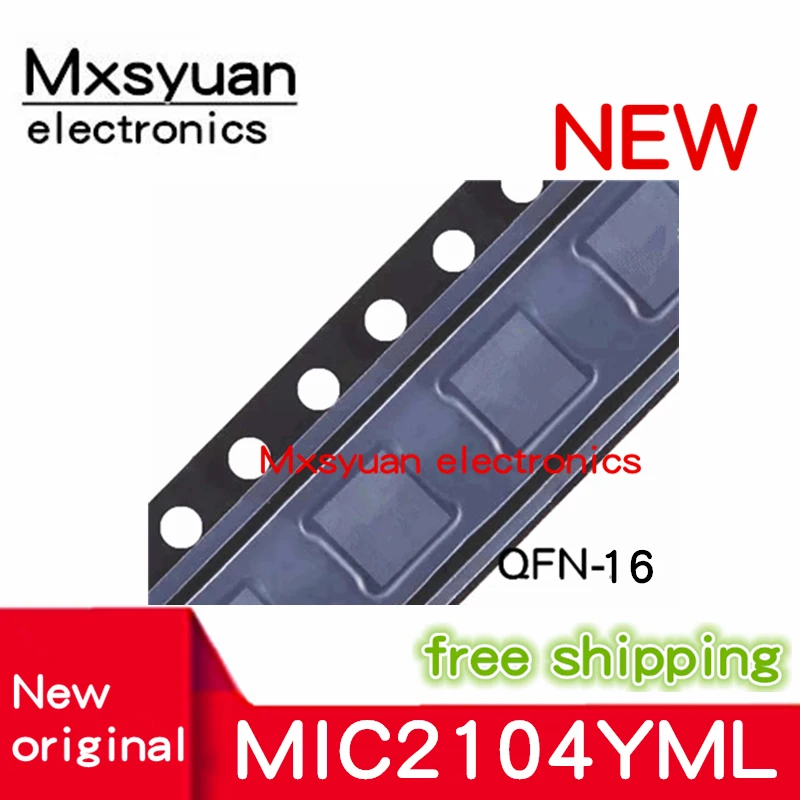 

5PCS~20PCS/LOT MIC2104YML-TR MIC2104YML 2104 QFN16 New original