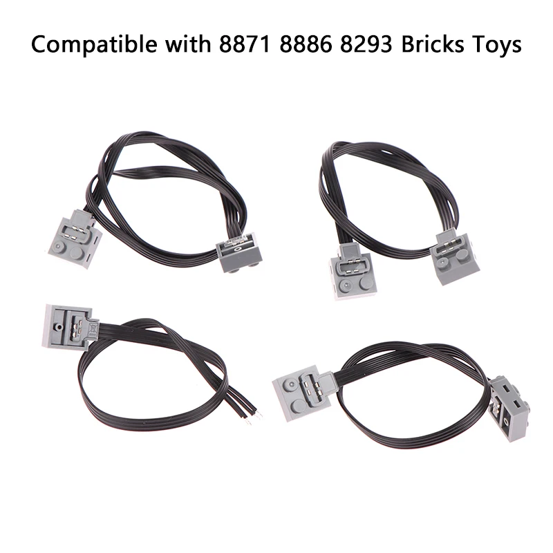 

1Pcs Power Functions Servo Motor IR Remote Control Receiver Extension Wire 25 / 50cm Fitfor 8871 8886 8293 Bricks Toys