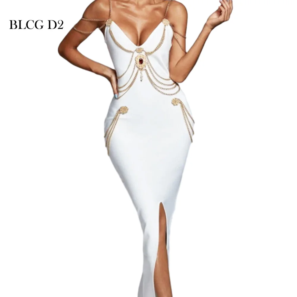 

BLCG D2 белые платья женские элегантные и красивые женские платья платья для женщин вечерние платья женское платье 2023 DR17843