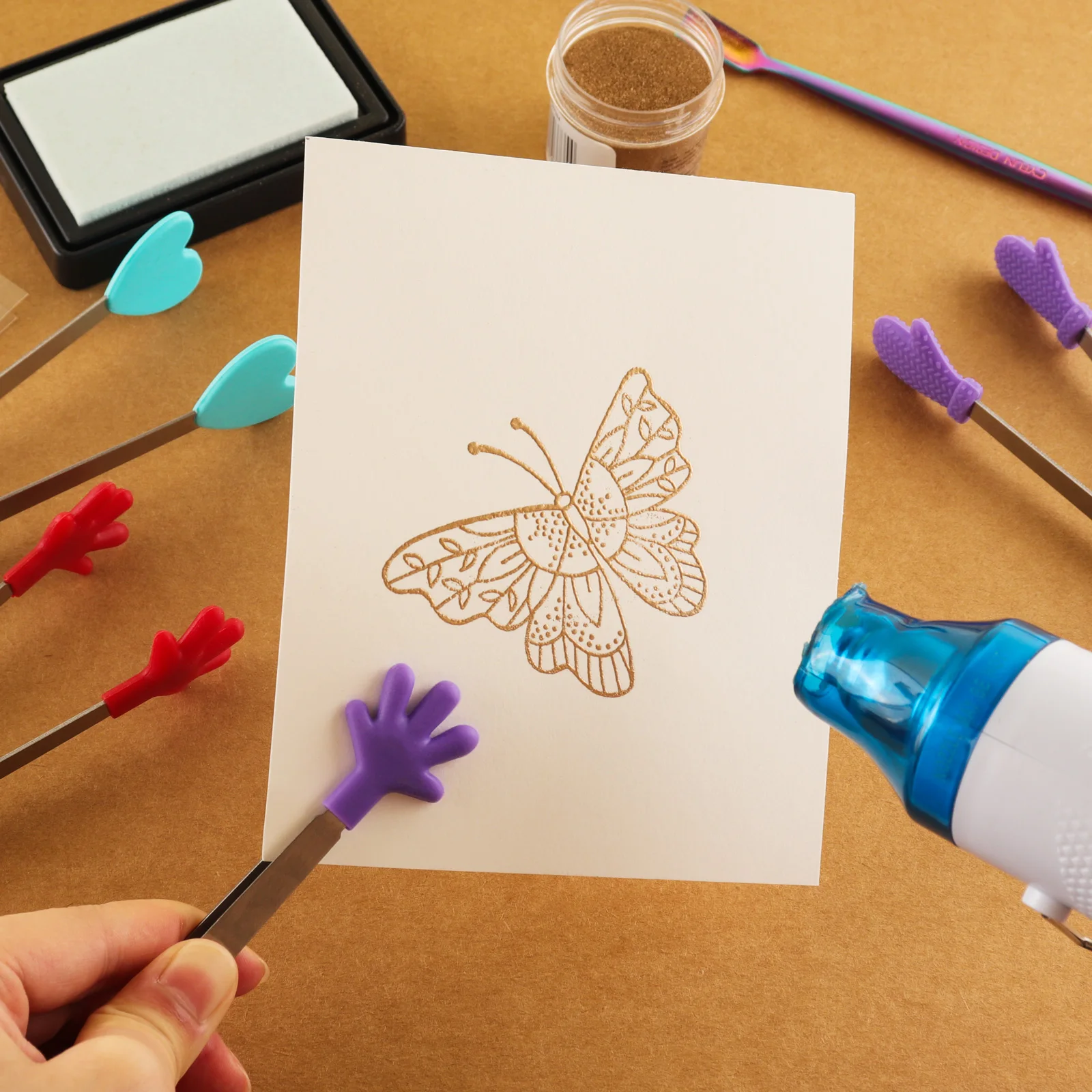 Оптовая продажа 9-12 шт силиконовые термостойкие ремесленные щипцы инструменты