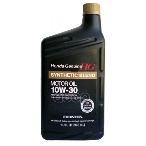 HONDA Honda Масло Моторное Hg Synthetic Blend Sn 10w-30 0 946l 087989035 |