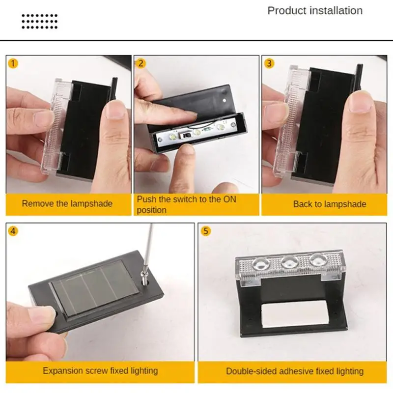 Фонари головного света супер яркие водонепроницаемые садовые на солнечной