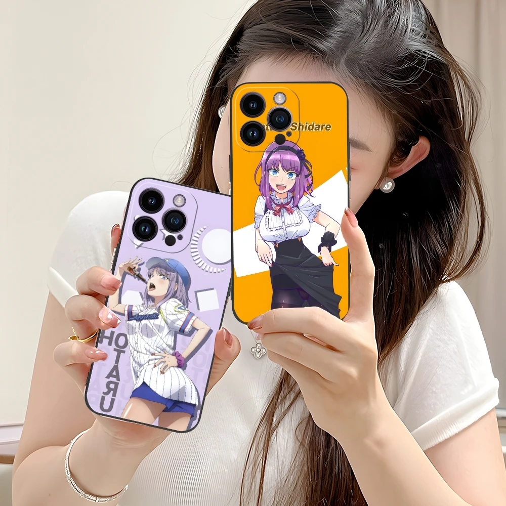 Чехол для мобильного телефона Hotaru Shidare с рисунком iPhone 16 15 14 13 12 11 X XR XS 8 7 Pro Max Plus Mini