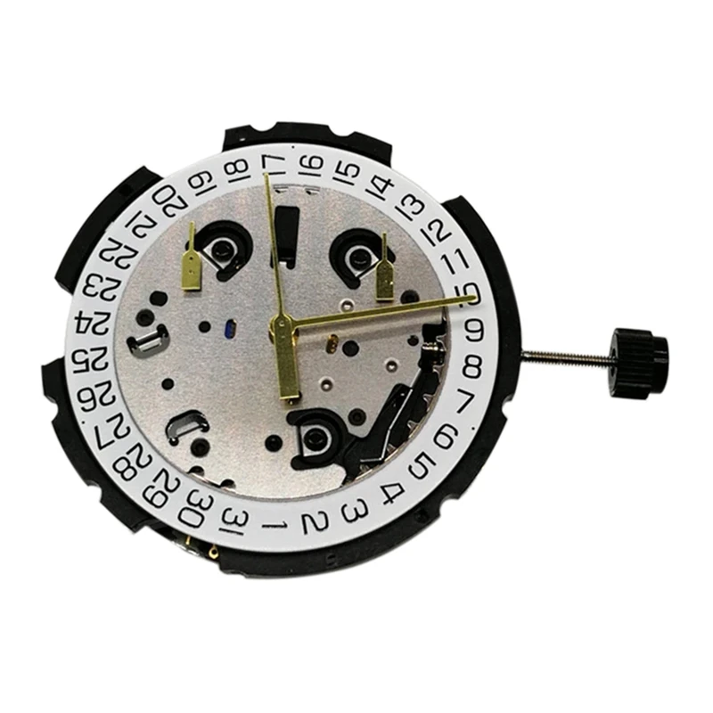 

For ETA G10.211 Quartz Watch Movement With Stem & Battery 6 Pin Date At 4' Watch Repair Parts