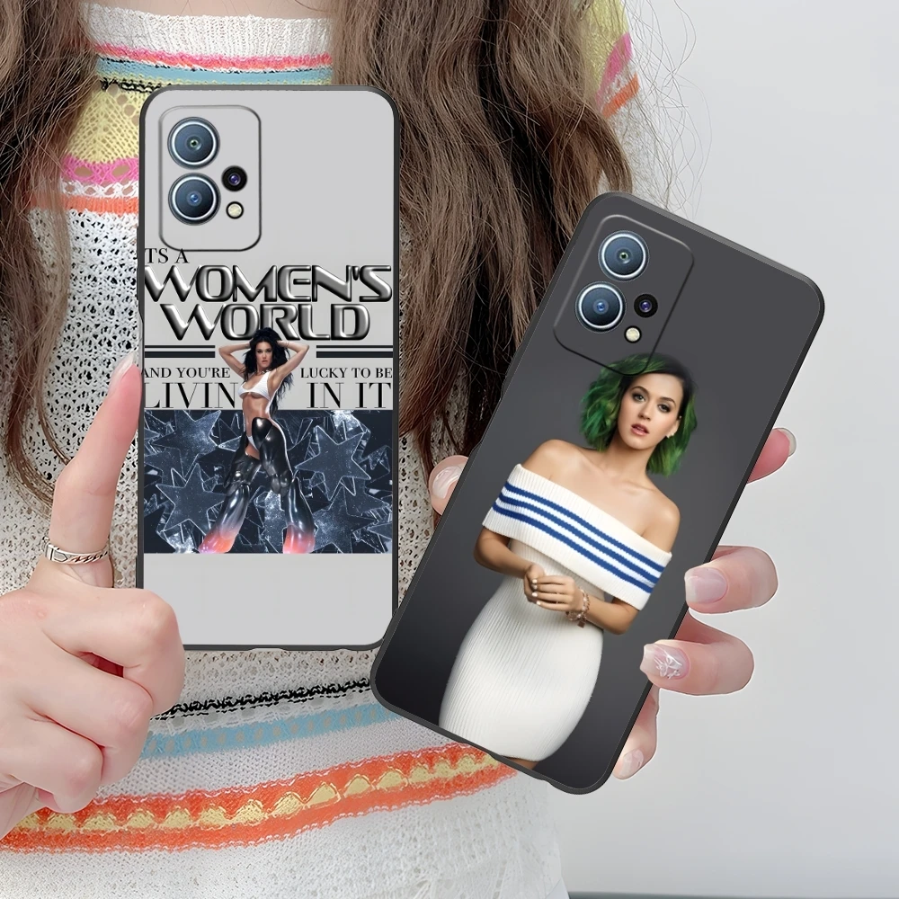 Fashion Perry Mobile Cell Phone Case for Huawei P60 P50 P40 P30 P20 P10 P9 P8 Pro Lite Plus Black Soft Cover Shell