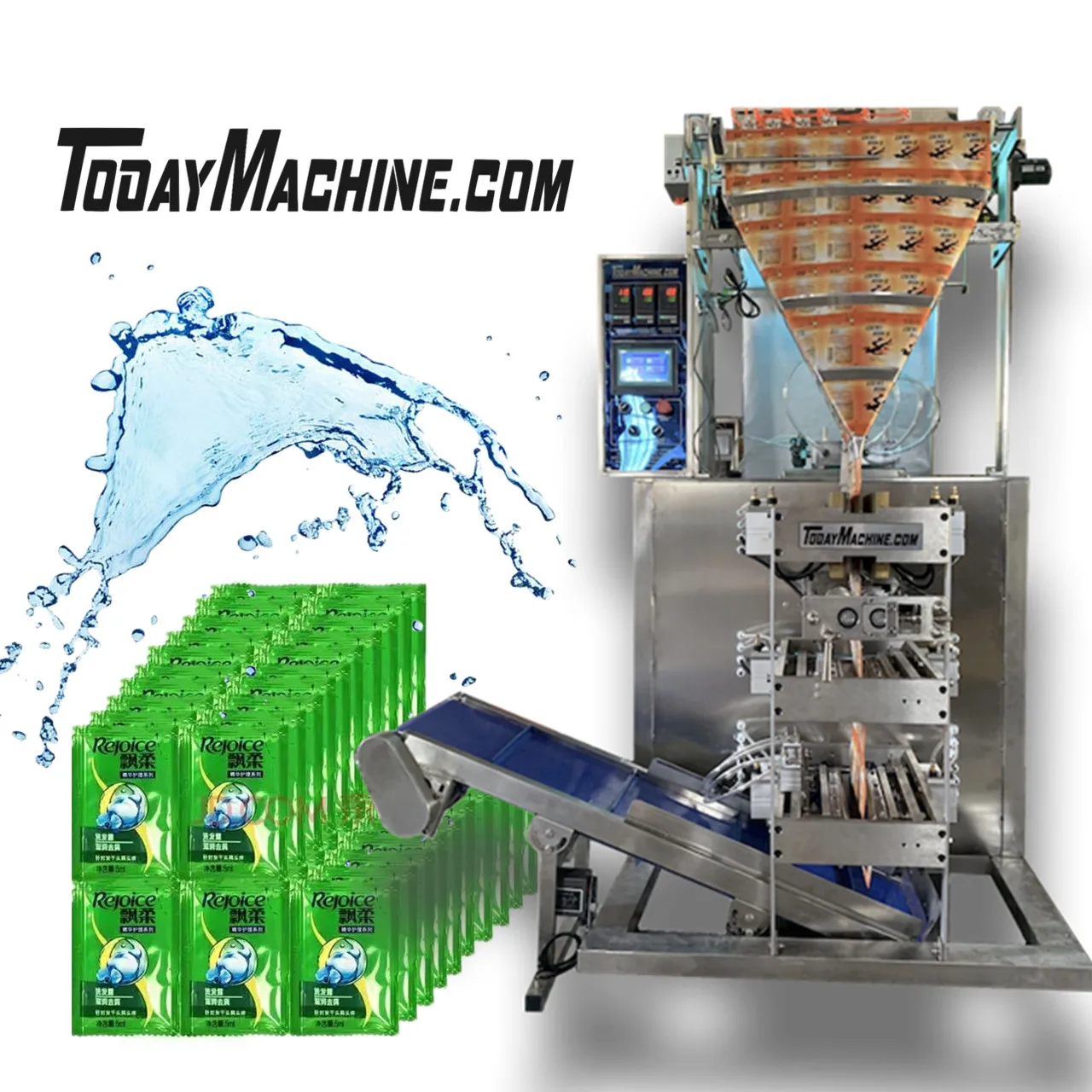Multi Lane Sachet Shampoo Filling Machine
