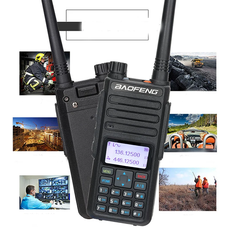 Original Baofeng DR-1801 Dual Band DMR Digital/Analog Walkie Talkie Tier 1&2 tier II Dual Time Slot Upgrade Of DM-1801 Radio