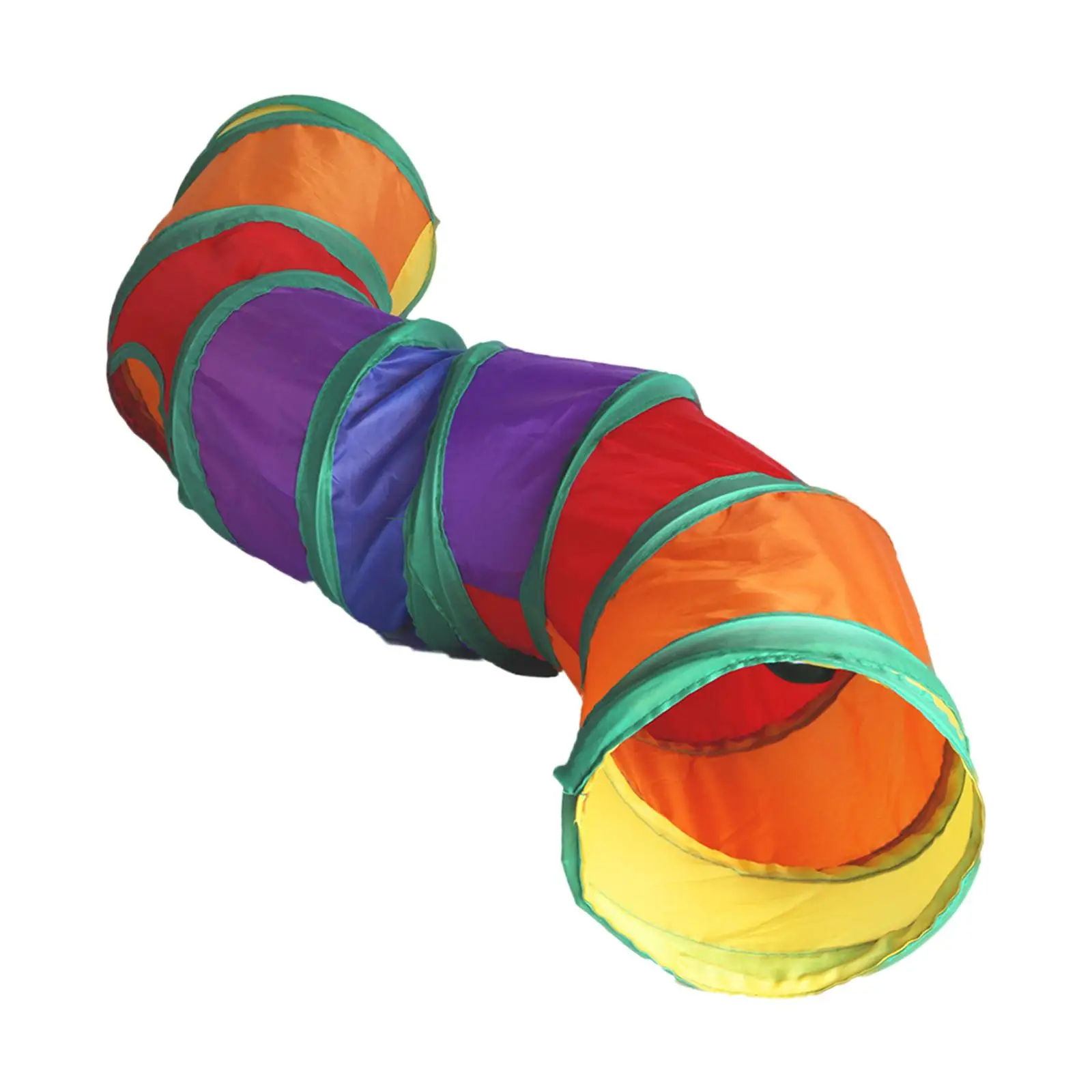 

Hamster Tunnels Tubes Collapsible Cat Tunnel Hideout Toy Pet Tunnel for Chinchillas Resting