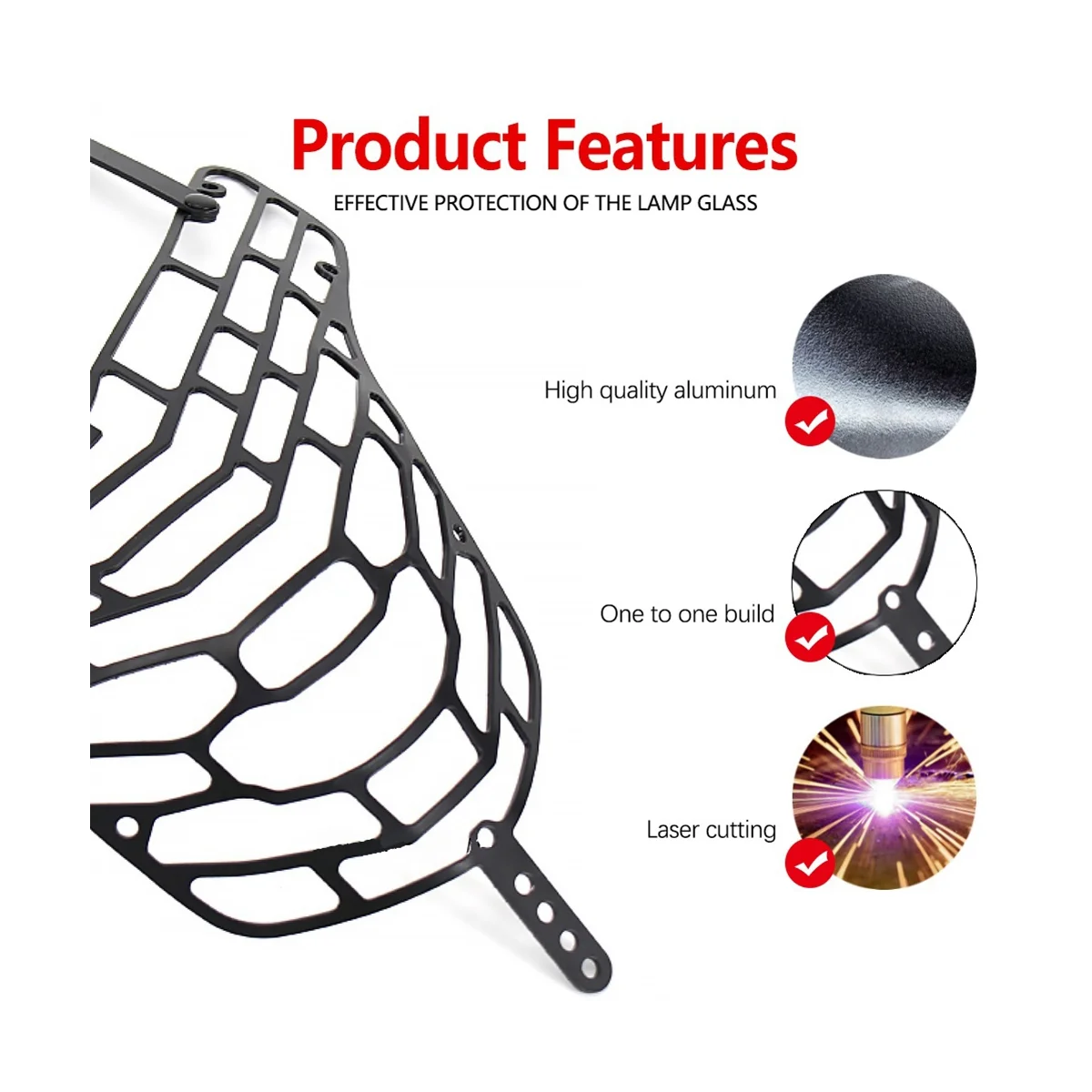 Защитная крышка для мотоциклетной фары Honda VFR1200X VFR 1200X Crosstourer