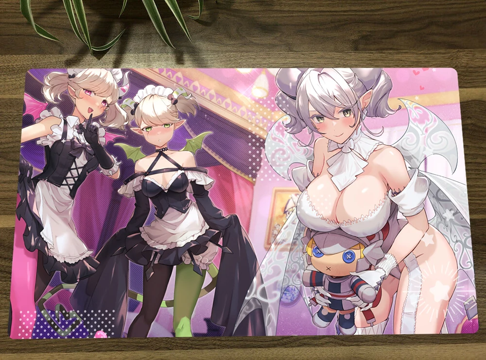 

YuGiOh Lovely Labrynth of the Silver Castle TCG CCG Playmat Trading Card Game Mat Table Desk Gaming Play Mat Mouse Pad 60x35cm