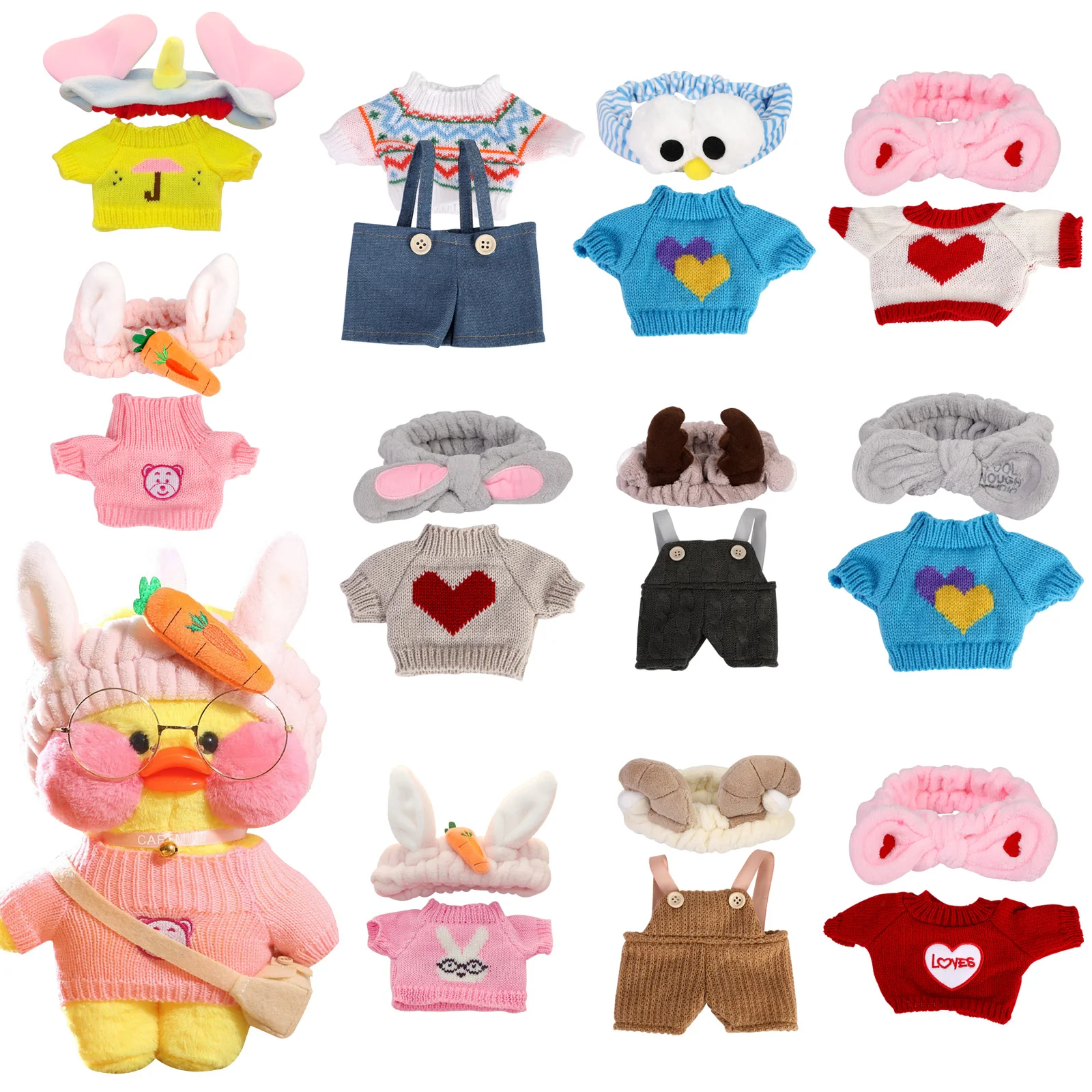 Аксессуары для одежды 30 см плюшевая повязка волос с изображением героев