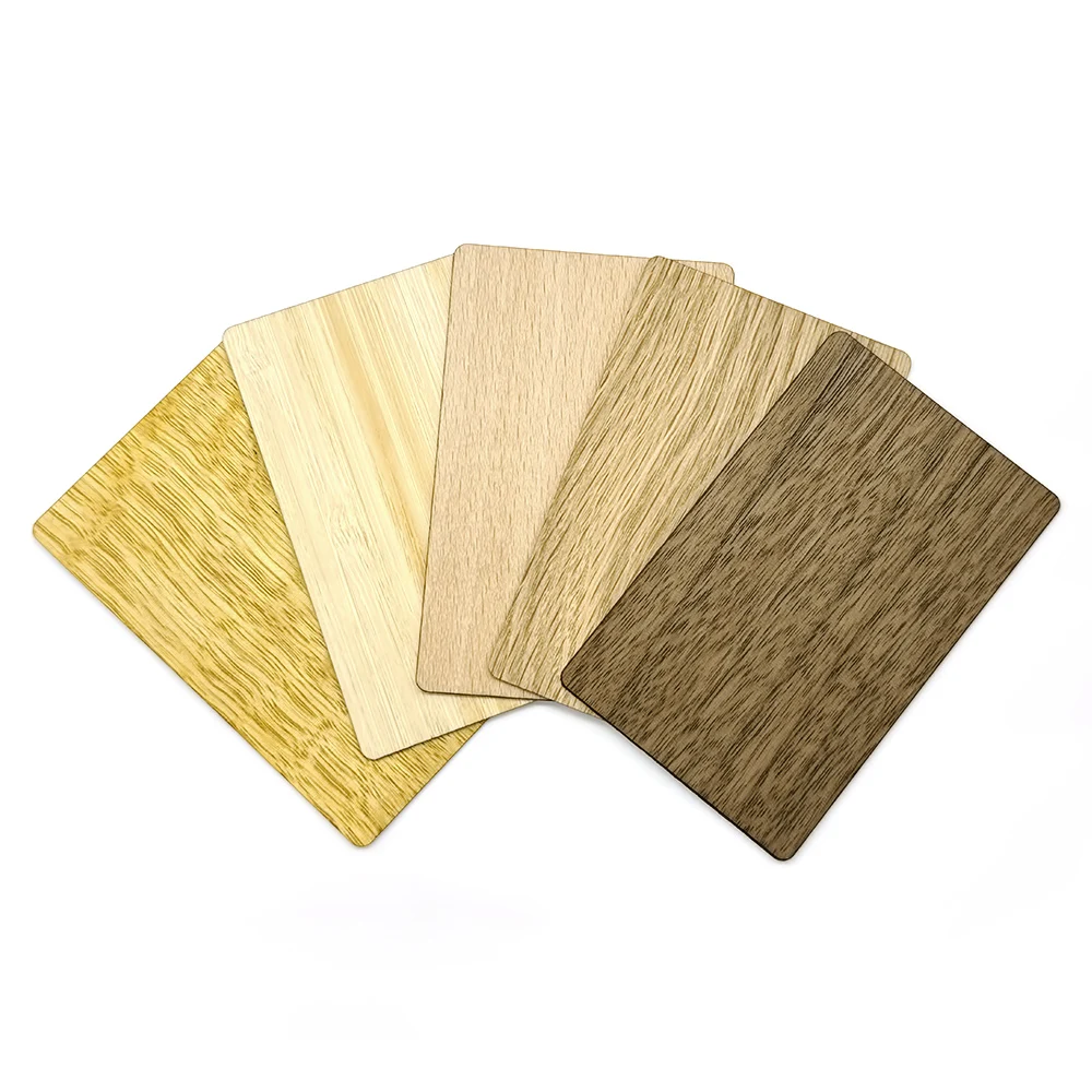 Фото RFID S50 Smart Wooden Card 14443A Classic 1K EV1 S50 Наклейка с мокрой инкрустацией F08 1024 байта RFID-метки IC M1 TAG №3