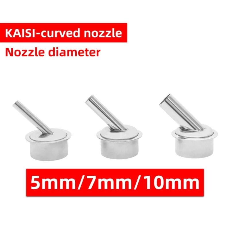 

861DW Hot Air Nozzle for QUICK Heat Hot Air Rework Station Soldering Heat Nozzle 8610DX/8620DX 5mm/7mm/10mm Dropship