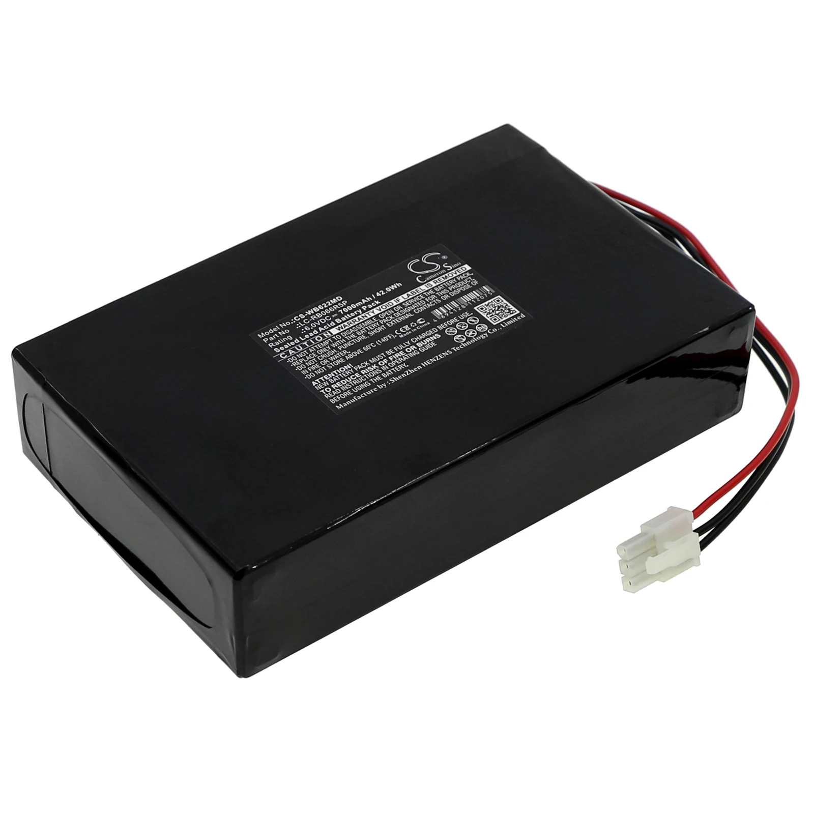 Медицинская батарея для Welch-Allyn LC-RB066R5P ATLAS 622SO 622S0 622SP 622NO 622NP Volt 6,0