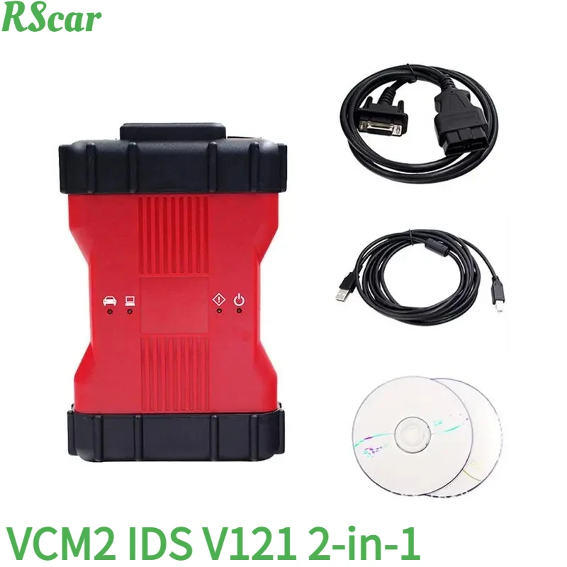 Диагностический инструмент VCM2 IDS V121 2-в-1 для Ford Mazda Detector Ar OEM, сканер с поддержкой нескольких языков 2-в-1, автомобильный инструмент