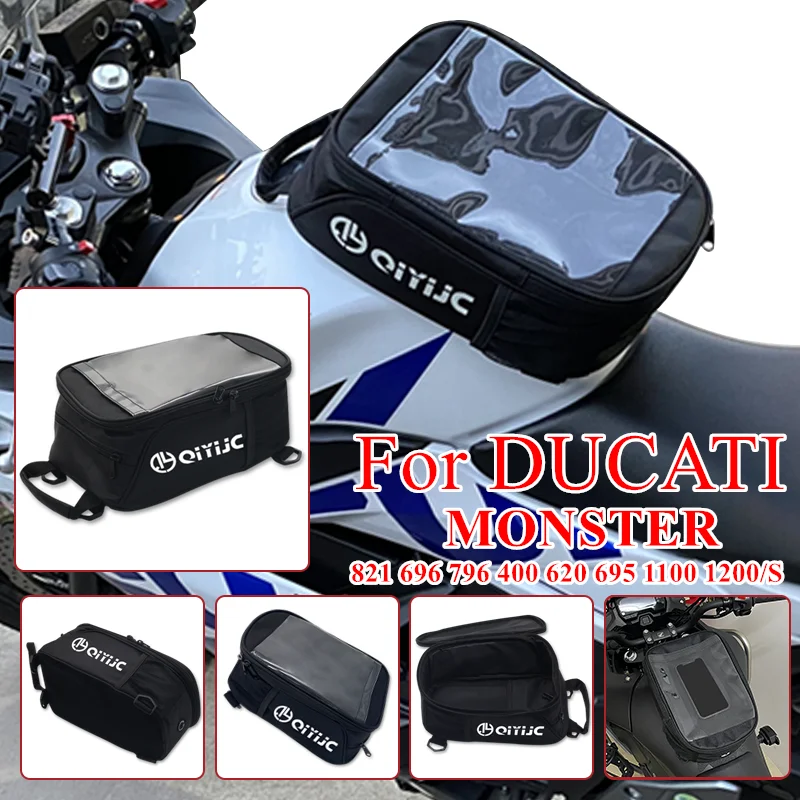 

Motor Fuel Tank Bag Navigation Storage Bag Backpack For Ducati HYPERSTRDAD 821 939 HYPERMOTARD 1100/S 796 821/SP 950/SP 939/SP