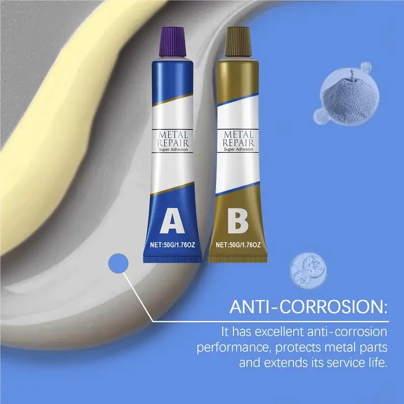 Металлический сварочный клей эпоксидный сверхпрочный для металла и