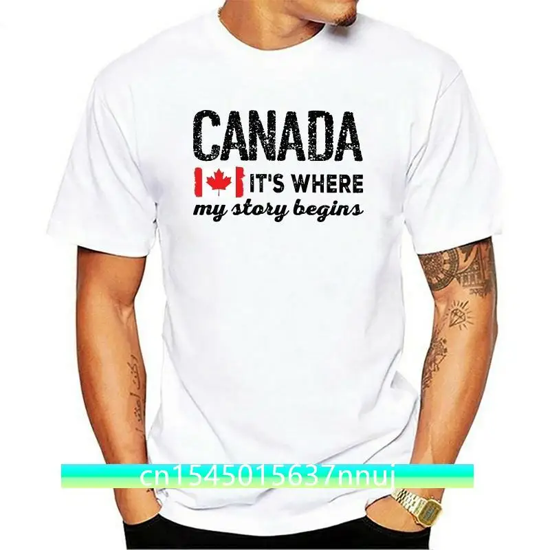 

Men t shirt Canada It's Where My Story Begins Women t-shirt