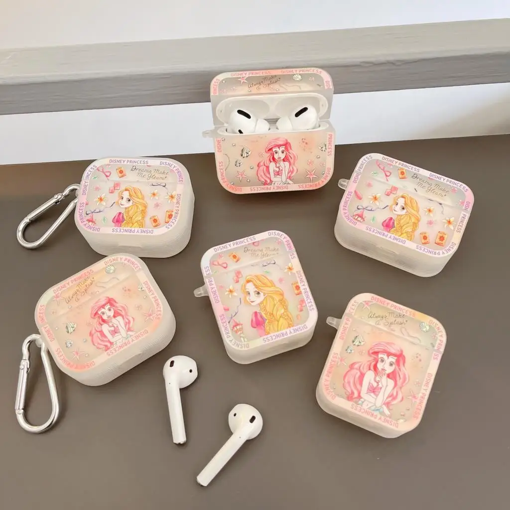

Cover for Apple AirPods 1 2 3rd Case for AirPods Pro 2 Case Cute Cartoon Mickey Minnie Stitch Mermaid Earphone Cases Accessories