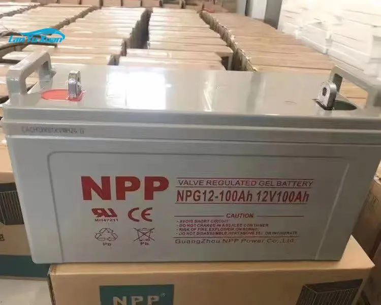 

NPG12-100 battery 12V100AH maintenance free gel fire protection UPS power supply EPS package