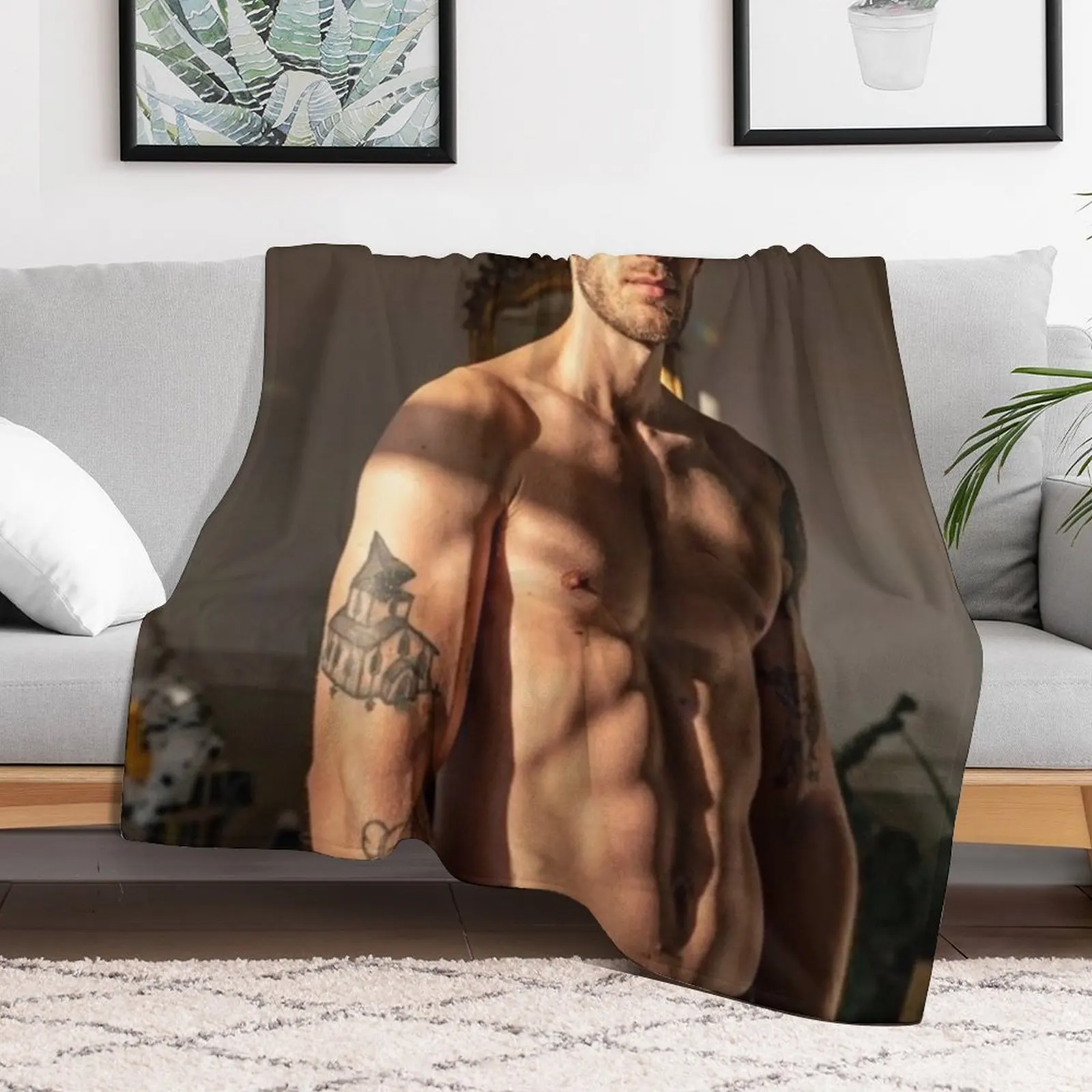 Одеяло pewdiepie модные винтажные лохматые одеяла