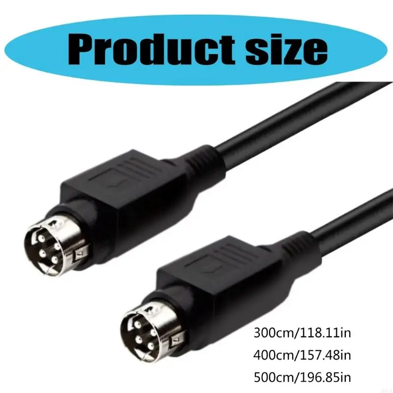 R6ff Anti 4pin DIN мужской кабель для R1700BTR1600TIII прозрачная трансмиссия