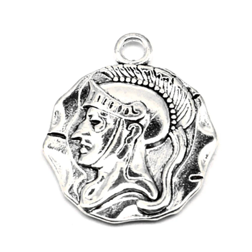 

Character Statue Charm For Making Jewelry Diy Finding 30pcs 20x24mm