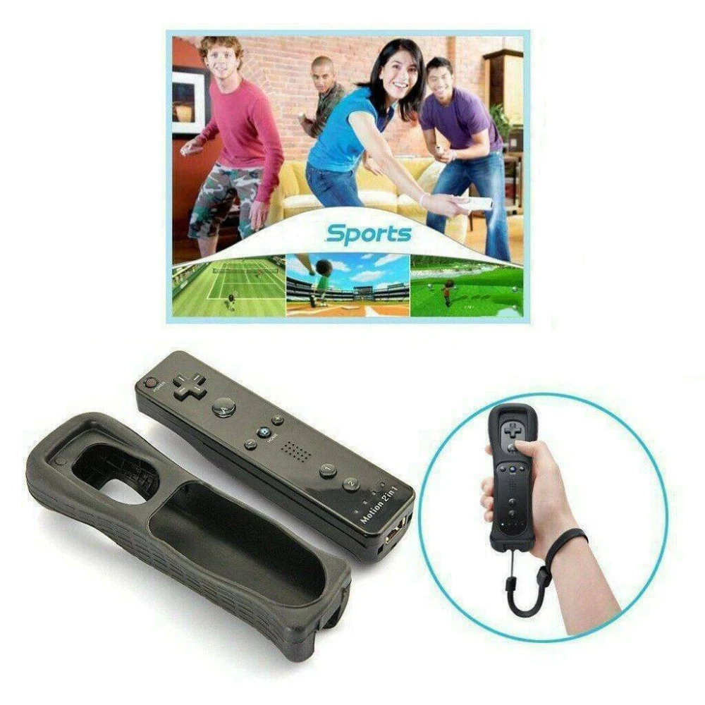 For Wii Remote Built-in Motion Plus Remote For Wii Controller Wii Remote Nunchuck Wii Motion Plus Controller Gamepad images - 6