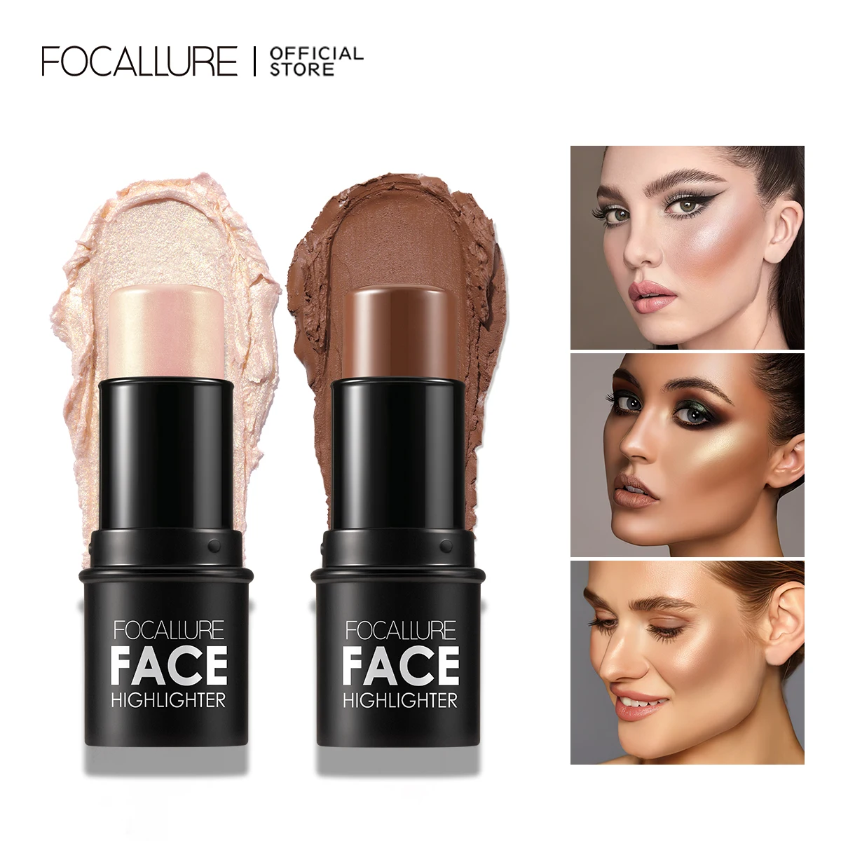 Makeup Glitter Contouring Bronzer For Face Shimmer Powder Cr