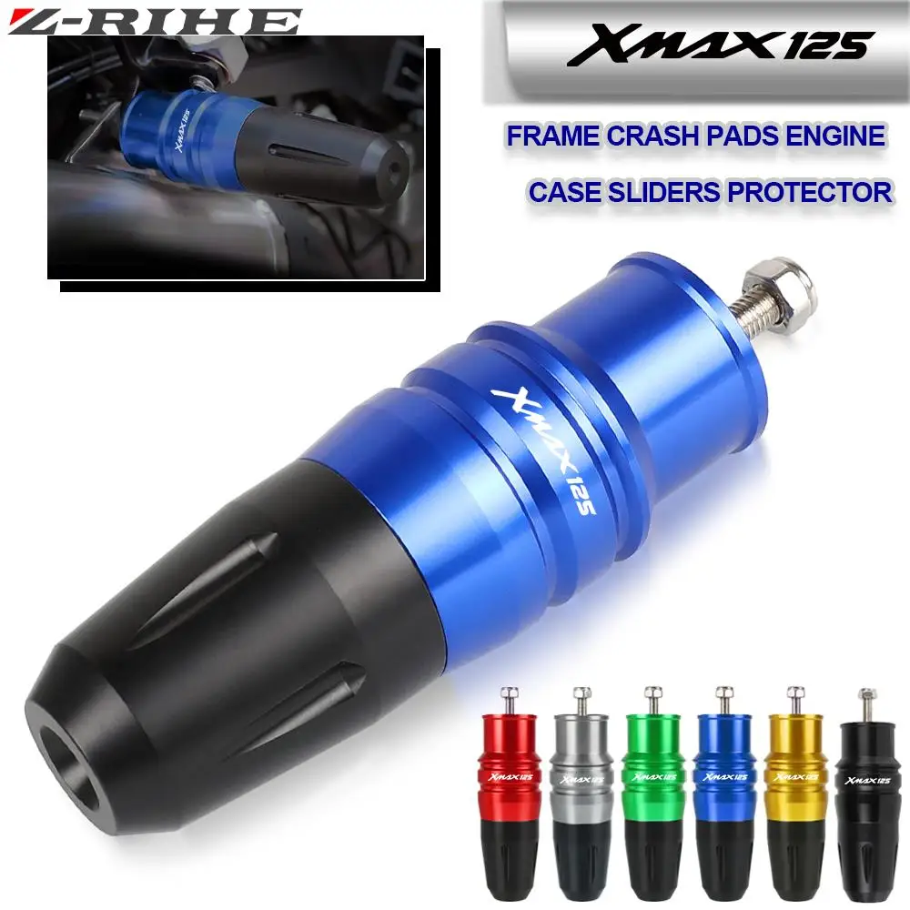 

Motorcycle Accessories Exhaust Frame Sliders Crash Pads Falling Protector For Yamaha XMAX X-MAX 125 XMAX125 2017 2018 2019 2020