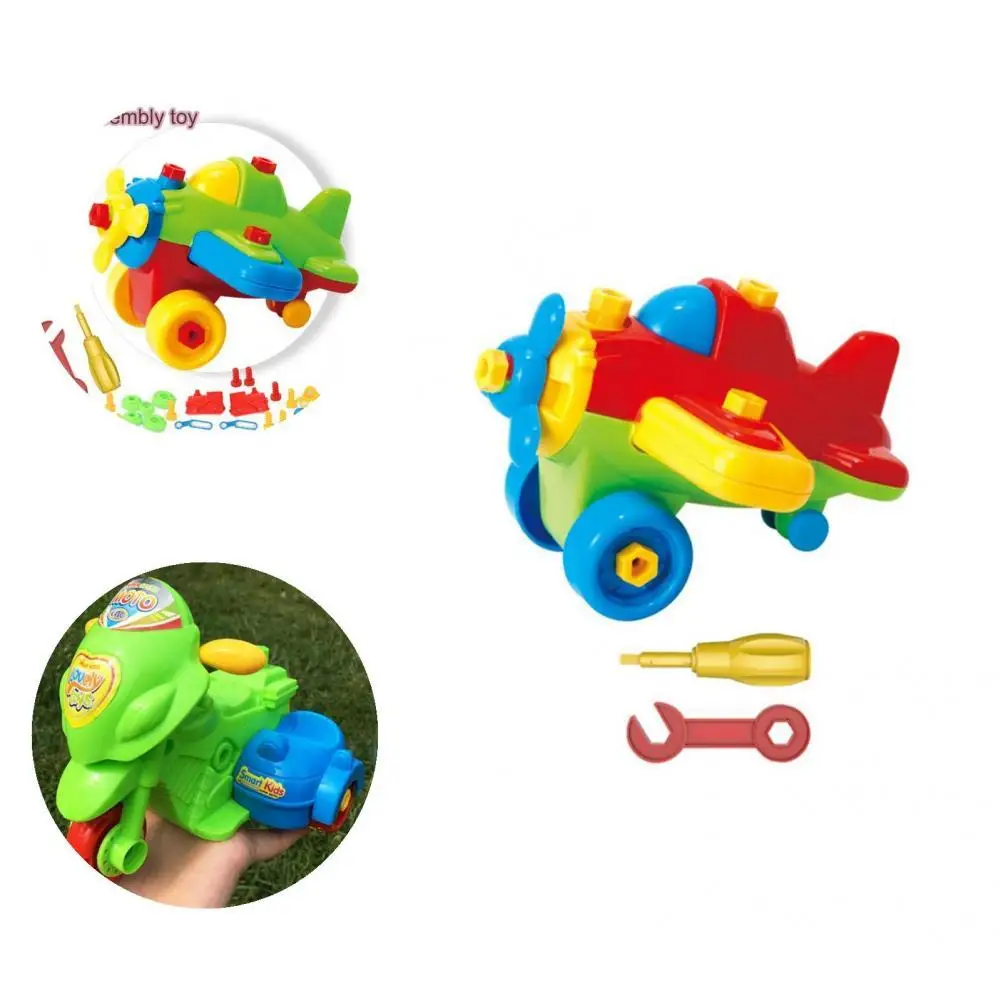 

Компактный прочный игрушечный гоночный автомобиль для разборки, детская игрушка, строительный поезд, игрушки, праздничный подарок без заус...