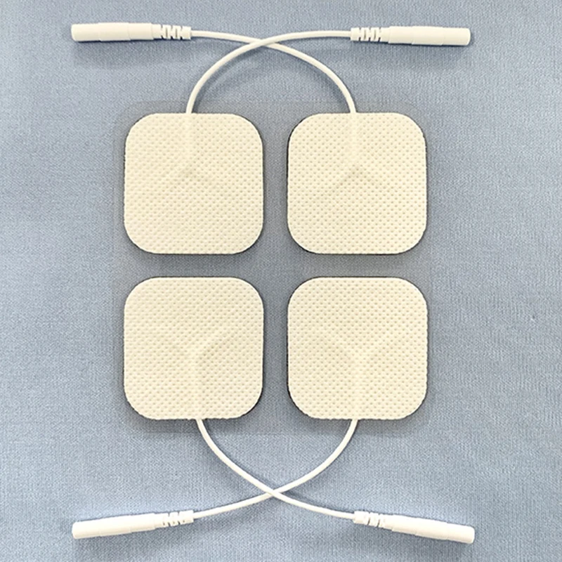 

4 шт. 5*5 см физиотерапевтические массажные самоклеящиеся Пластыри для мышц груди, нетканые Пластыри для фитнеса и красоты