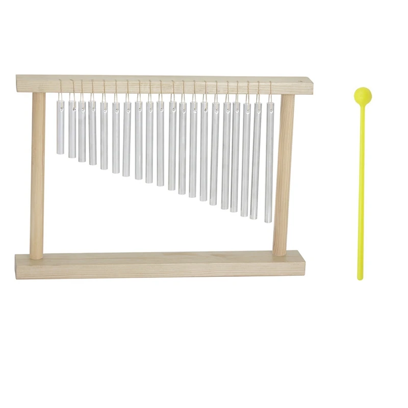 

20-NOTE колокольчик с насадкой на столешницу колокольчик инструмент перкуссионный с молотком колокольчик чистый звук