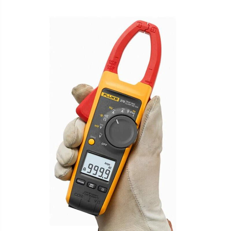 

376 FC 1000A AC/DC True-RMS Clamp Meter with Insulated Hand Tool Starter Kit Measures AC/DC Current with Included IFlex