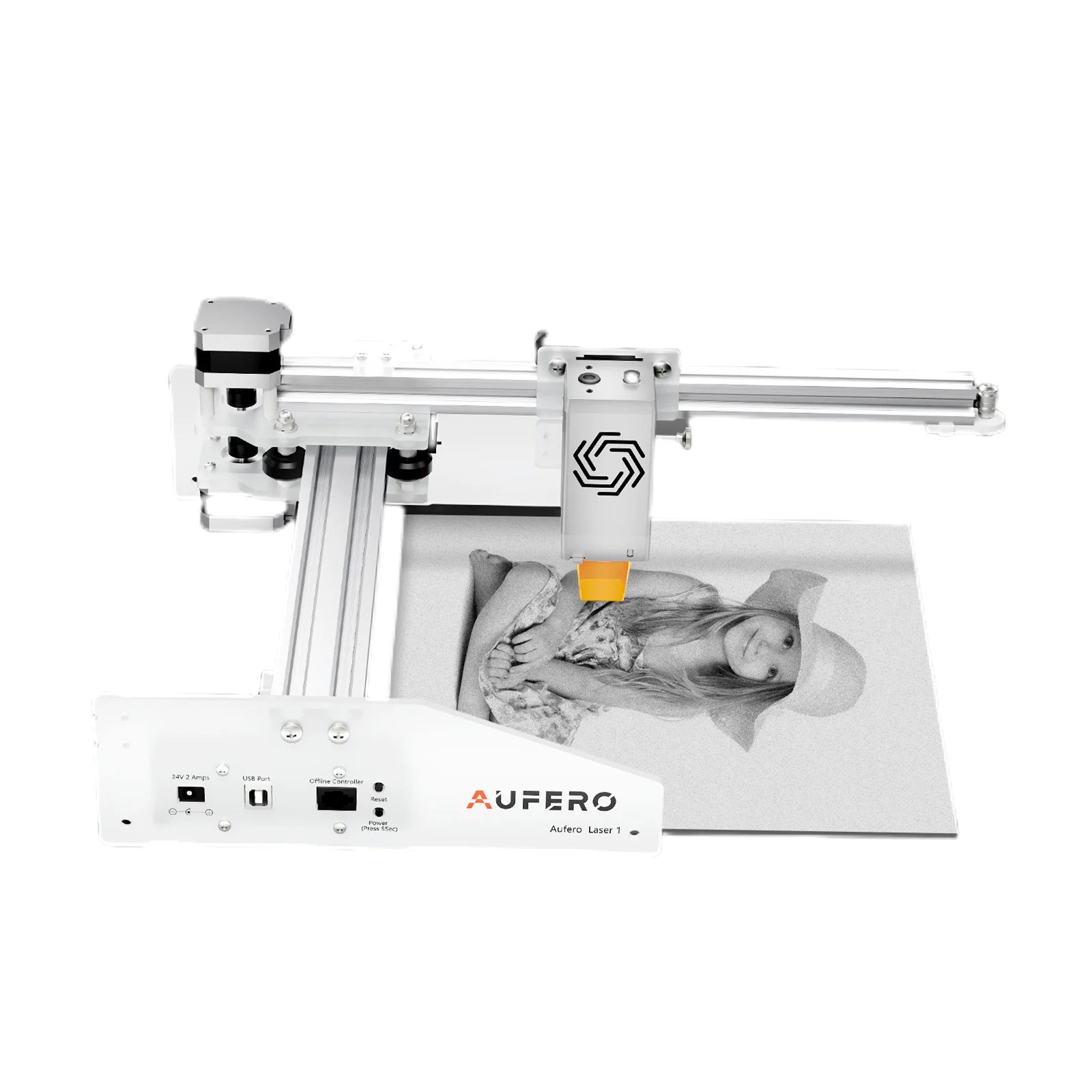 

Aufero Portable Diode Laser Engraver Cutter Machine DIY 10W Output Cutting Marking Laser Marker 180x180mm Wood Woodworking Tools
