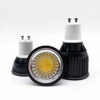 high quality 6w 9w 12w gu10 led bulbs light 110v 220v dimmable led spotlights warmcool white gu 10 led downlight free shipping