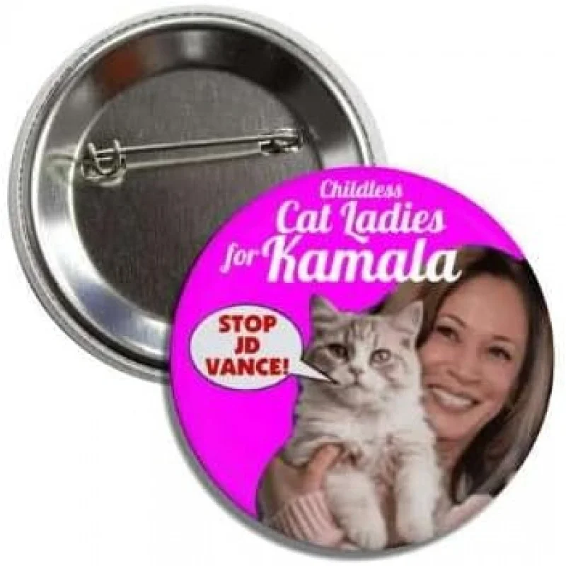 Harris Waltz 2024 президентский значок Камала Харрис и круглая брошь на пуговицах