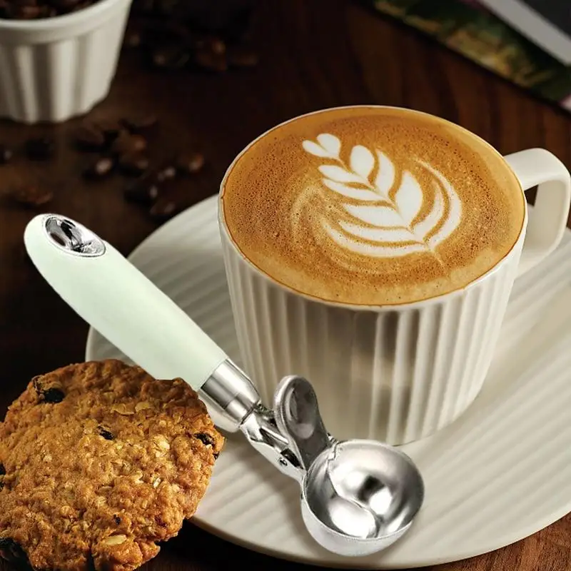 

1pc Ice Cream Scoop Universal Stainless Steel Portion Control Cupcake Spoon Household Home Kitchen Accessories For Ice Cream Bar