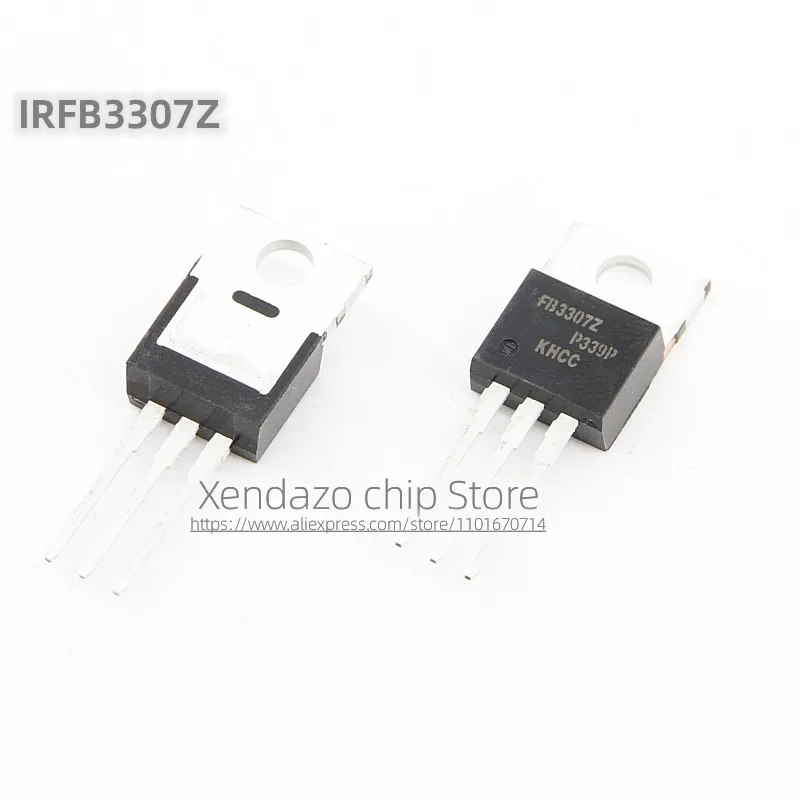 5 шт./лот IRFB3307Z FB3307Z TO-220 Оригинальный подлинный полевой транзистор 75 в 88A MOS