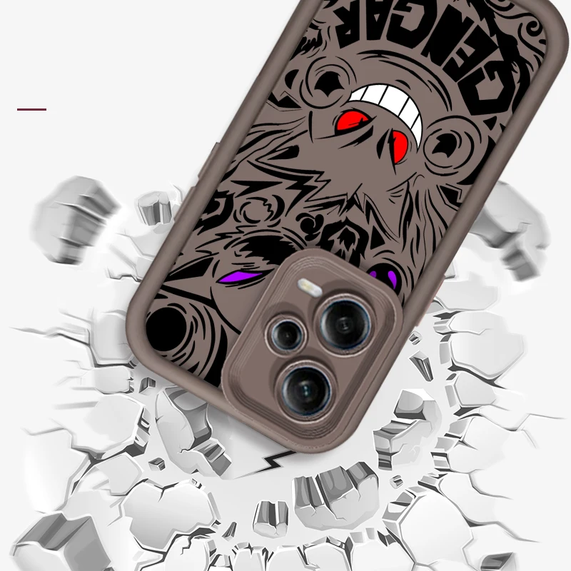 Чехол для телефона P-Pokemons G-Gengguis с мультяшной лестницей Xiaomi Redmi Note 13 12 12C 11 11S 10 10C 10A 9C