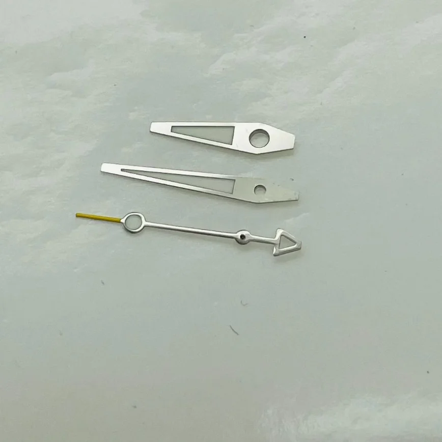 New NH35 Hand Gold Silver with Green Luminous for Nh35,NH36 Mechanical Watch Conversion High-end Vintage Hand Watch Accessories