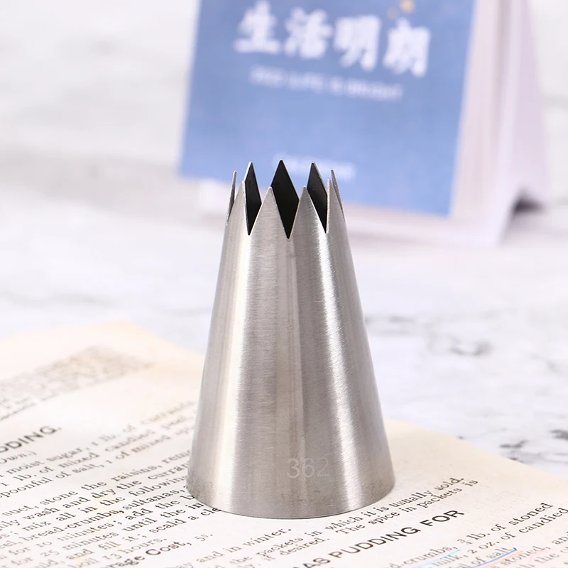 

#362 Stainless Steel Icing Piping Nozzles Cupcake Large Cupcake Pastry Tips