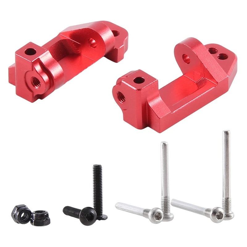 For Traxxas Slash 2WD 1: 10 Alloy Caster Block Set , Red By 