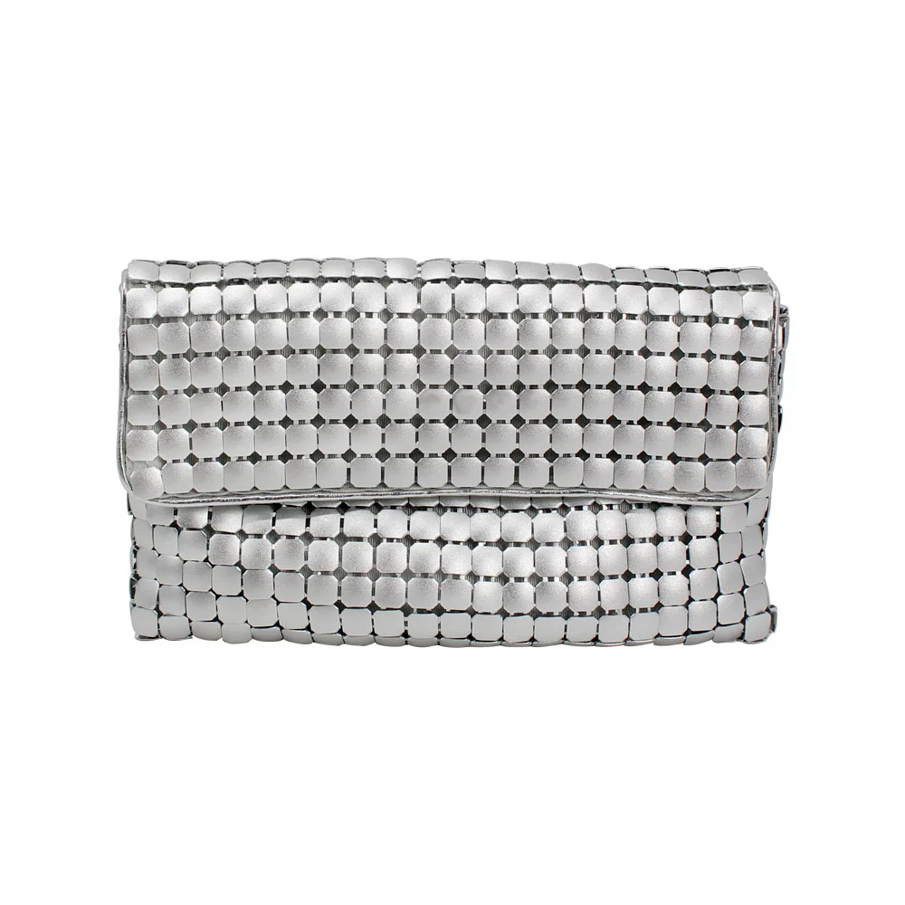 

Metal Mesh Womens Clutch Evening purse bag for Cocktail Party Prom Wedding Banquet lady minaudiere party new